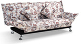 包邮简约现代金属骨架折叠三人多功能布艺沙发床1.8米2米小户型