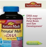 美国原装 Nature Made孕妇维生素含DHA 叶酸 150粒