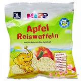 德国喜宝HiPP苹果味米饼 磨牙饼干 婴儿辅食 宝宝零食 8个月 3566