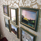 缪斯 10寸相框组合 欧式照片墙 12寸组合照片墙 挂墙组合婚纱框