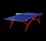 乒乓球台 家用训练一体红双喜T2828 拱形折叠式球台 乒乓球桌
