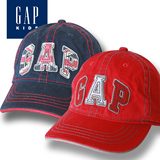 美国GAP少年男女童休闲棒球帽防晒装酷 英国国旗旗加拿大国旗配色