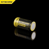 原装nitecore奈特科尔3.7V NL166 650mAH充电锂电池RCR123A 16340