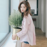 2016年春夏韩国代购Stylenanda太阳的后裔宋慧乔同款女装衣服衬衫