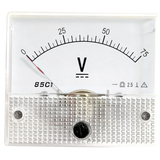 指针式直流电压表 85C1 伏特表 机械表头  1~600V  需定制
