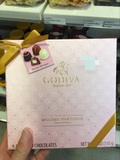 芬兰代购Godiva歌帝梵精装粉色梦幻夹心慕斯巧克力粉色礼盒9颗
