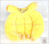 日本正品 宠物香蕉发声毛绒玩具 猫狗叫叫玩具 外贸尾单 泰迪枕头