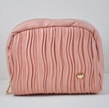 欧珀莱专柜欧泊莱红粉佳人化妆包手拿包时尚粉红色零钱包小钱包