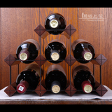 酒架 红酒 实木 创意 原木色 橡木 桦木 木质 红酒架 可定制