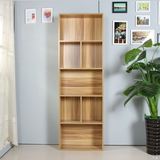 特价简约现代书柜置物架简易柜子 宜家自由组合书架实木可带门