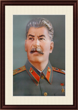 名人伟人画像海报国家领袖人物办公室书房学校挂图斯大林肖像