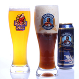 人工无铅玻璃超大小麦啤酒杯 德国修士 瓦伦丁啤酒杯 玻璃杯500ml