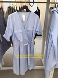 意大利代购MAX MARA 剪标店 春夏衬衫式棉连衣裙