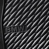 原厂宝马新5系橡胶脚垫 BMW新5系F18专用塑胶汽车脚垫 原装正品