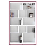 韩式简易书架隔断柜书橱组合书柜储物柜展示架厅柜书房卧室柜个性
