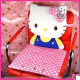 ㊣出口日本可爱Hello kitty毛绒卡通凯蒂猫办公室坐垫椅垫靠座垫