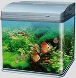 佳宝水族箱 R138弧形 小型 迷你 生态鱼缸 免换水生态鱼缸