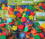 批发热带鱼积木小鱼片积木热带鱼塑料拼插益智玩具儿童钓鱼玩具