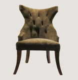 新古典椅子 欧式沙发椅子单人扶手休闲椅实木餐椅餐厅酒店家具