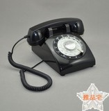 旋转拨号电话 复古老式电话 仿古电话机 机械铃声 欧式转盘电话