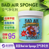 美国Bad Air Sponge空气净化剂 白宫新房新车异味除味甲醛清除剂