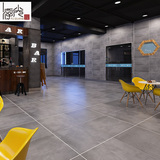 瓷砖灰色 水泥砖600x600客厅地板砖仿古砖防滑地砖厨房卫生间墙砖