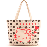 超值特价hello kitty 单肩包 可爱手提包包 创意卡通凯蒂猫帆布包