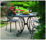 铁艺桌椅三件套 阳台咖啡厅桌椅 户外庭院花园桌椅组合休闲桌椅