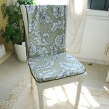 简约现代植物花卉餐椅椅子椅套时尚坐垫加厚特价方形办公室椅垫