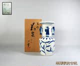 日本陶瓷器花瓶盘青粉彩官窑大明天启成化年制回流古玩古董收藏品