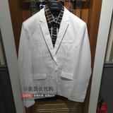 新品专柜正品代购GXG男装斯文修身白色单粒扣西装便服#51101167