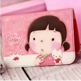 韩国可爱卡片包饼干女孩卡包卡夹卡套12卡位创意文具礼品批发