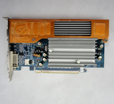 富士通/技嘉 TC512M NVIDIA 7300LE 128M PCI-E独立电脑显卡 二手
