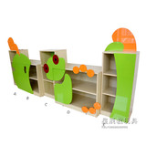 幼儿园儿童玩具柜自然世界树蛙组合玩具柜木制玩具柜储物柜收纳柜