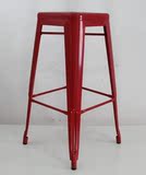欧式75厘米高吧椅 tolix chair金属酒吧椅复古工业椅子年中促销