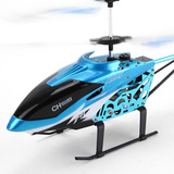 模型3.5通中型航模炫彩遥控飞机 耐摔彩灯合金遥控直升机儿童
