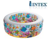 INTEX58480充气水池金鱼水池家庭戏水池球池充气底浴池