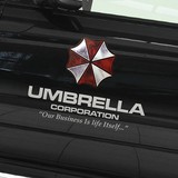 汽车保护伞个性贴纸 UMBRELLA生化危机车贴侧门车身改装划痕拉花