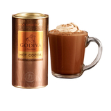 美国代购高迪瓦GODIVA歌帝梵牛奶巧克力热可可粉罐装冲饮烘焙礼物