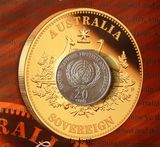 外国钱币 澳大利亚硬币 1995年联合国成立50周年20分纪念币一枚