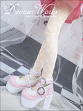 【DWS】SD BJD 娃娃鞋子/娃鞋★花边公主高跟鞋　1/4,1/3 三色选