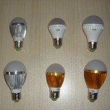 LED球泡台灯筒灯壁灯光源超亮长寿命E27螺口暖光白光可调光灯泡
