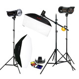 神牛高端人像器材摄影棚摄影器材1/5000秒高速回电闪光灯摄影灯