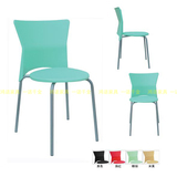 靠背小圆凳 休息椅 前台椅 塑料椅 餐椅塑钢小凳简单椅子小巧椅子
