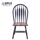 实木餐椅 纯实木 橡木餐椅 餐厅木质椅子 舒适简约现代家具 特价