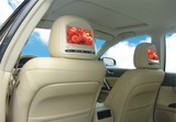 双龙专车专用头枕显示器MP5靠枕触摸屏汽车后排后座娱乐电视改装
