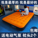 正品气垫床单人双人充气床垫加大加厚折叠床家用床户外充气垫植绒