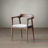 宜家实木椅子餐椅书椅会议椅办公椅子原木椅子定制休闲老板椅