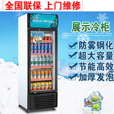 保鲜柜立式 冰柜单门展示柜冷藏饮料柜商用冰箱冷饮柜LG-218