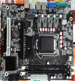 全新H55集成台式电脑主板1156针DDR3支持I3 540I5 650 750I7 870